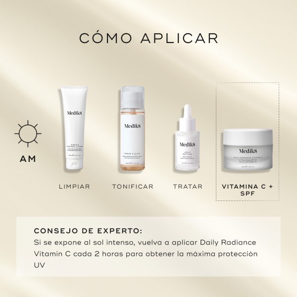 MEDIK8 DAILY RADIANCE VITAMIN C 50ml - Imagen 3