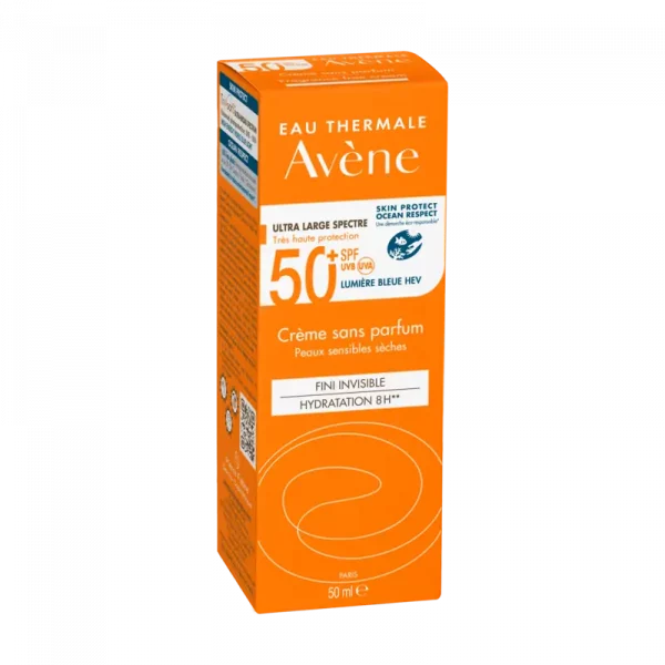 AVÈNE SOLAR CREMA SIN PERFUME SPF50+ 50 ml