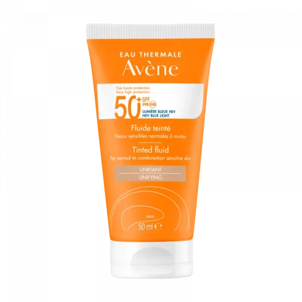 AVÈNE SOLAR FLUIDO CON COLOR SPF50+ 50 ml