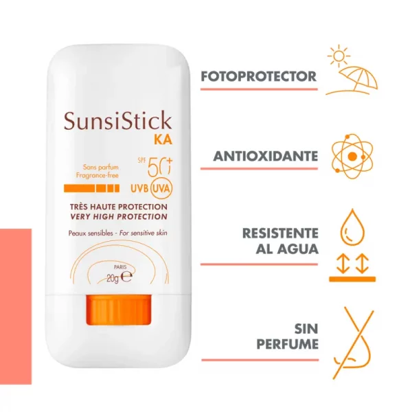 AVÈNE SOLAR SUNSISTICK KA SPF50+ 20gr - Imagen 2
