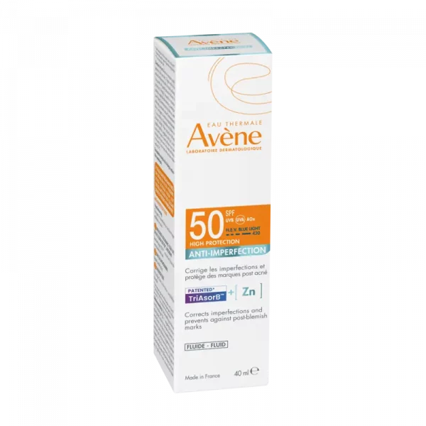 AVÈNE SOLAR FLUIDO ANTI-IMPERFECCIONES SPF50 40ml