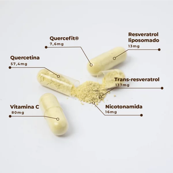 KOBHO TRANS RESVERATROL + QUERCETINA - Imagen 3