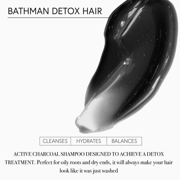 MONCHO MORENO CHAMPÚ BATHMAN DETOX HAIR 250ml - Imagen 2
