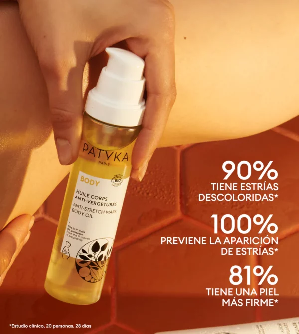 PATYKA ACEITE CORPORAL ANTI-ESTRÍAS 100ml - Imagen 3