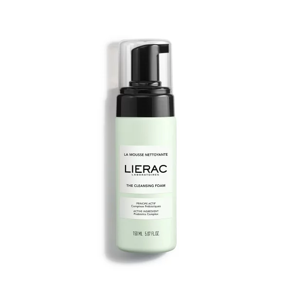 LIERAC ESPUMA LIMPIADORA 150ml