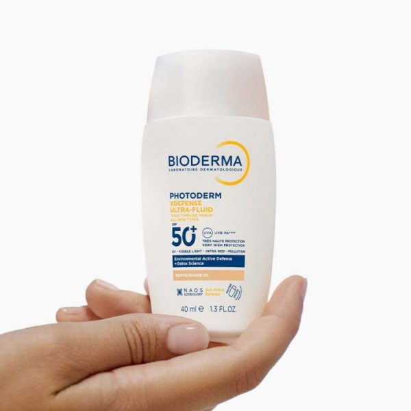 PHOTODERM XDEFENSE ULTRA FLUIDO INVISIBLE SPF50+ 40ml TONO 02 - Imagen 3