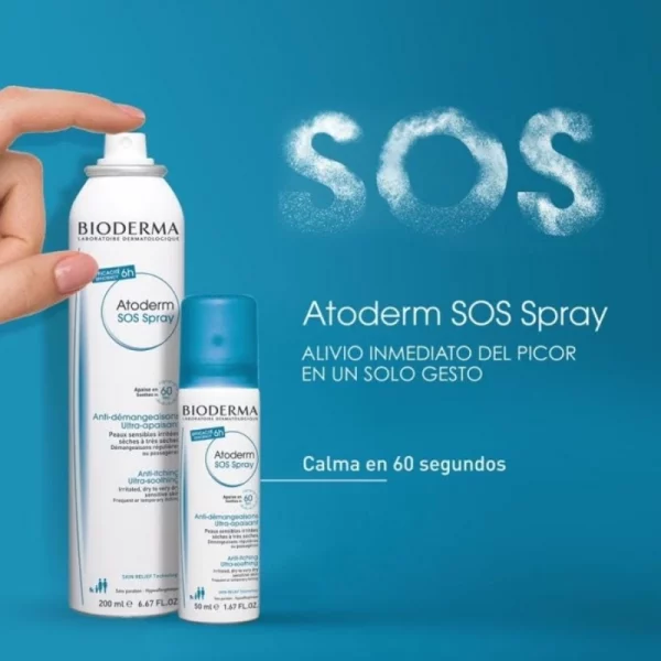 BIODERMA ATODERM SOS SPRAY 200ml - Imagen 3