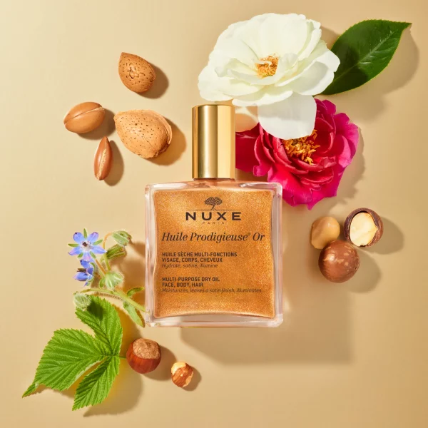 NUXE HUILE PRODIGIEUSE® OR ACEITE HIDRATANTE Y NUTRITIVO LUMINOSIDAD 100ml - Imagen 5