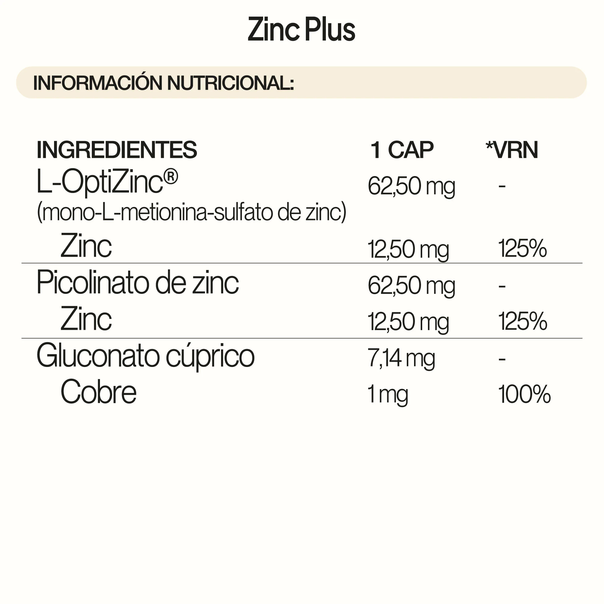 IVB Zinc Plus 60 Cápsulas - Imagen 5