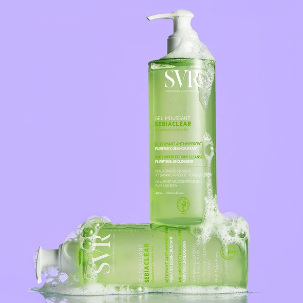 SVR SEBIACLEAR GEL MOUSSANT 400ml - Imagen 2