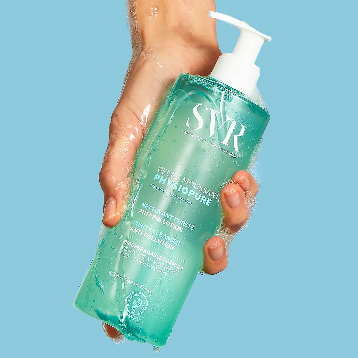 SVR PHYSIOPURE GEL MOUSSANT 400ml - Imagen 2