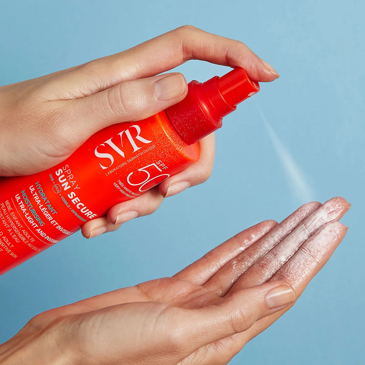 SVR SUN SECURE SPRAY SPF50+ 200ml - Imagen 2