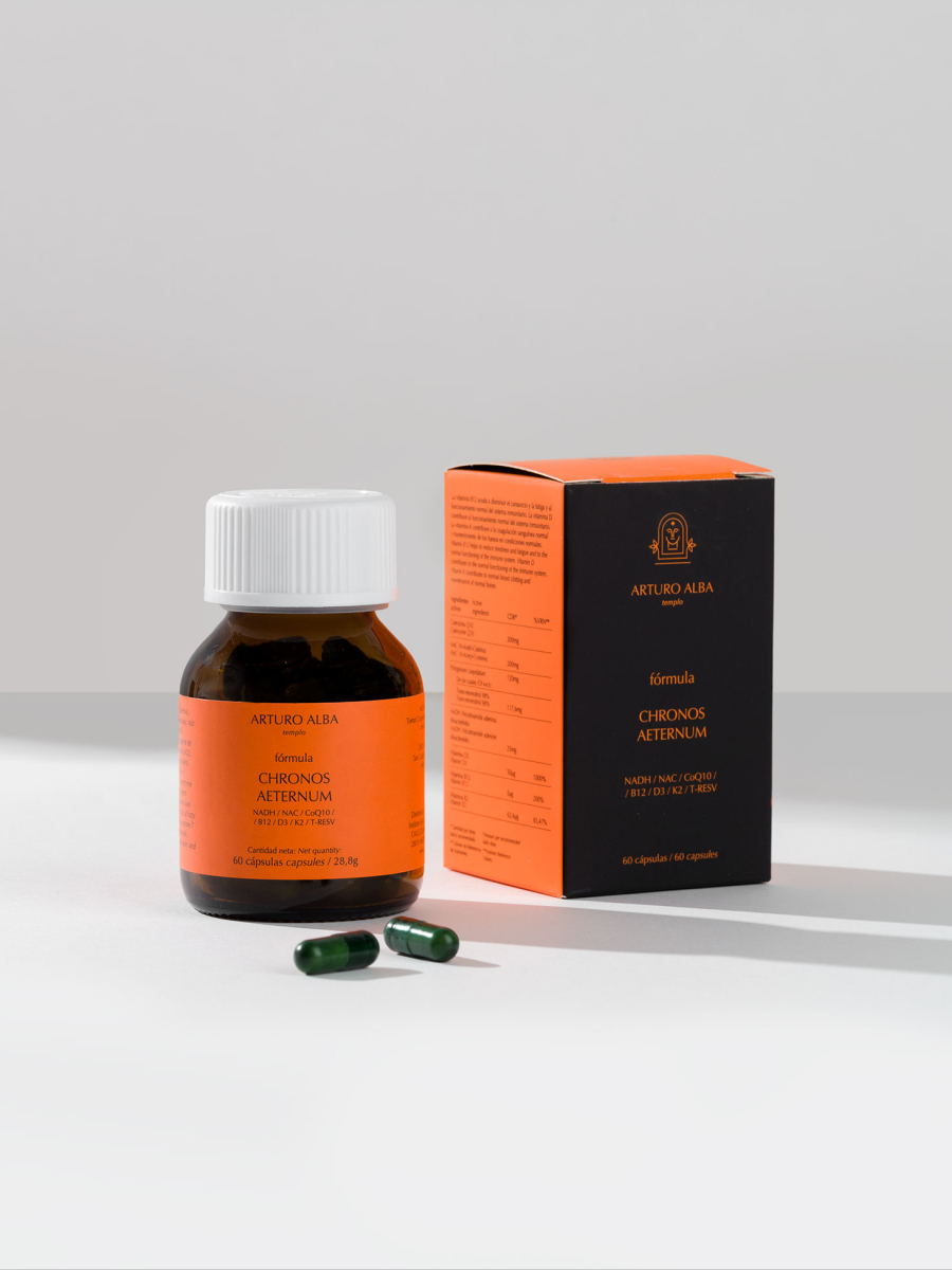 ARTURO ALBA CHRONOS AETERNUM 60 Cápsulas
